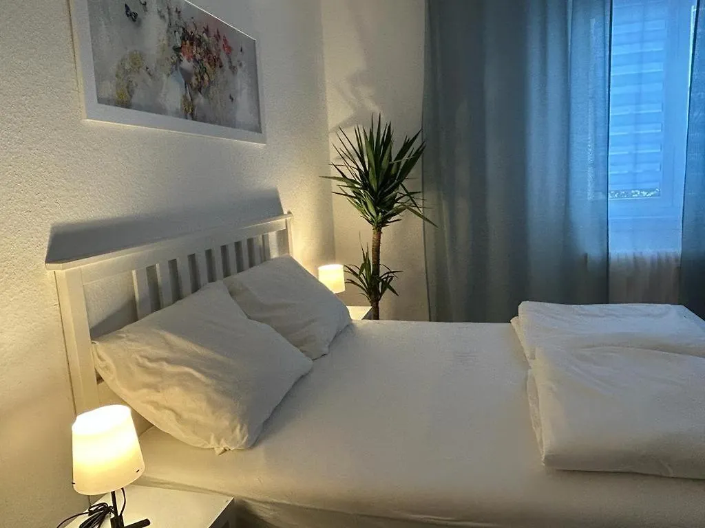 Apartmán Skylineapartment Frankfurt nad Mohanem Německo